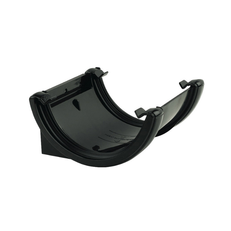 Half Round Guttering Union Bracket Black Mahoneys Builders Merchants